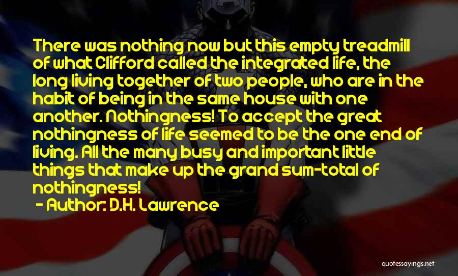 Being One Of Many Quotes By D.H. Lawrence