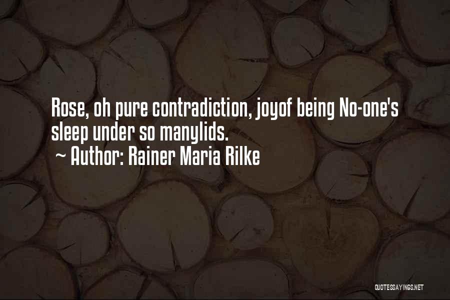 Being One Of Many Quotes By Rainer Maria Rilke