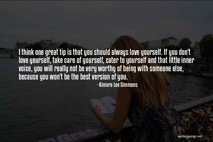 Being One With Someone Quotes By Kimora Lee Simmons