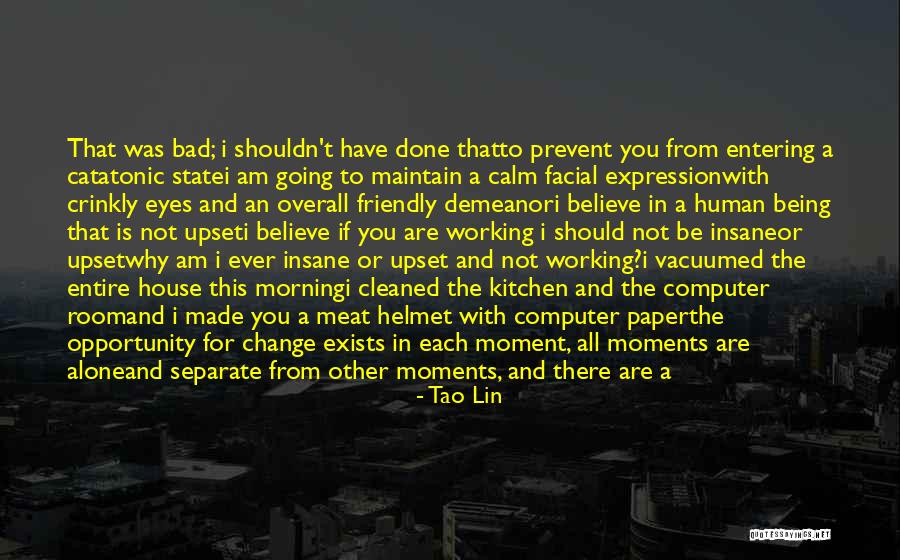 Being One With The Universe Quotes By Tao Lin Being One With The Universe Quotes By Tao Lin