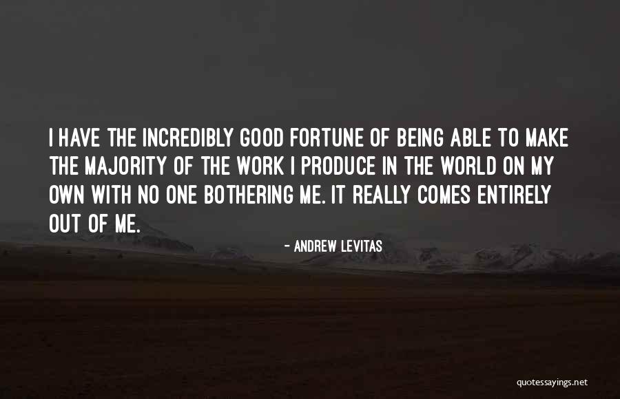 Being One With The World Quotes By Andrew Levitas Being One With The World Quotes By Andrew Levitas