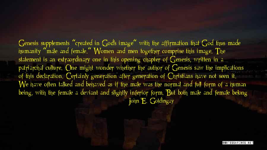 Being One With The World Quotes By John E. Goldingay Being One With The World Quotes By John E. Goldingay