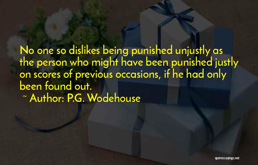 Being Only One Person Quotes By P.G. Wodehouse