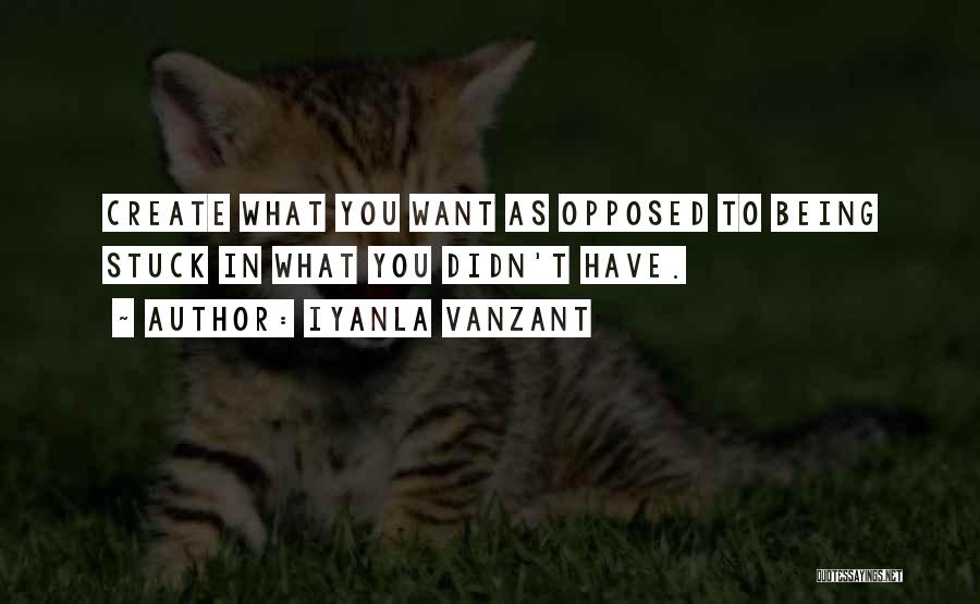 Being Opposed Quotes By Iyanla Vanzant