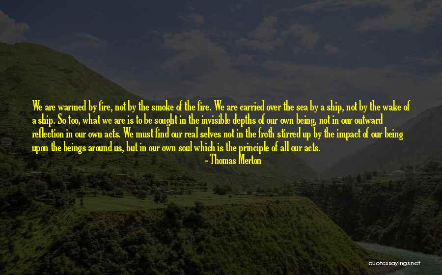 Being Out At Sea Quotes By Thomas Merton