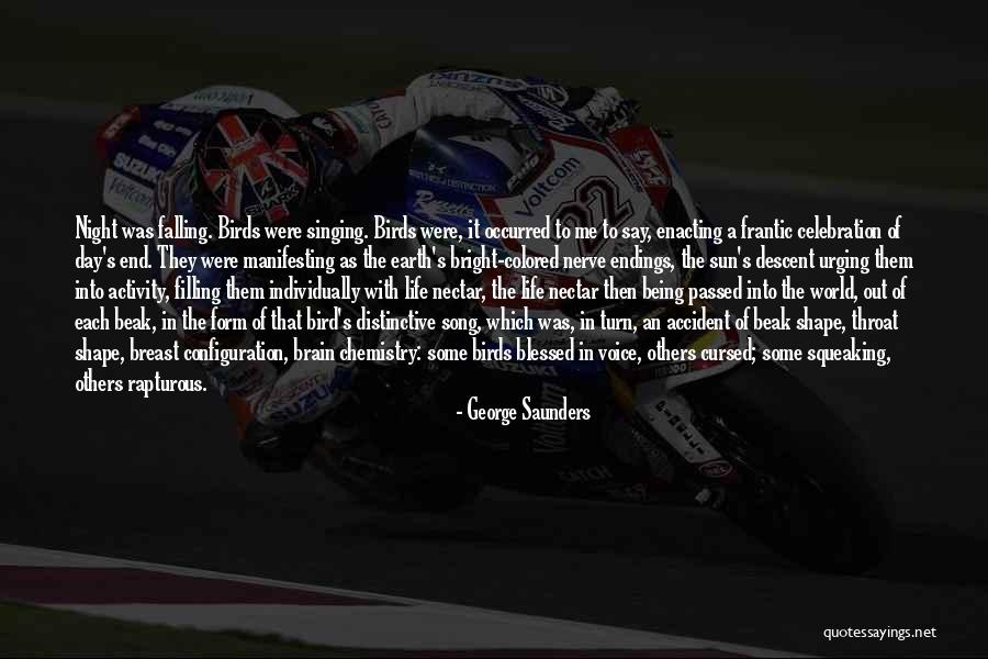 Being Out In Nature Quotes By George Saunders Being Out In Nature Quotes By George Saunders