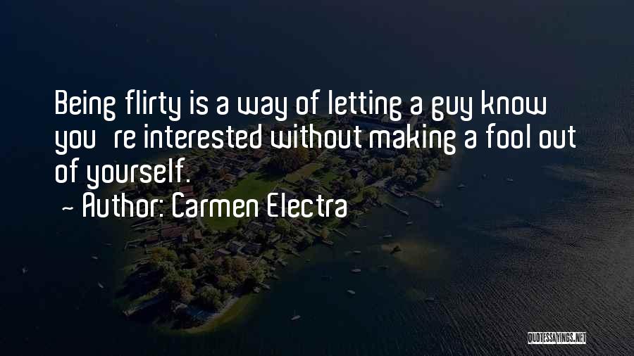 Being Out Of A Relationship Quotes By Carmen Electra
