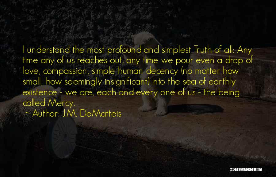 Being Out Of Love Quotes By J.M. DeMatteis