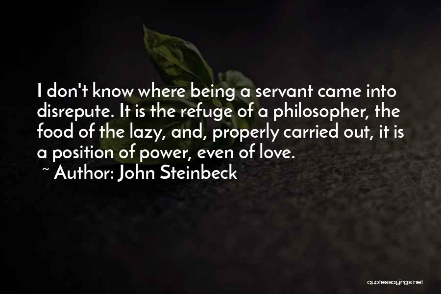 Being Out Of Love Quotes By John Steinbeck