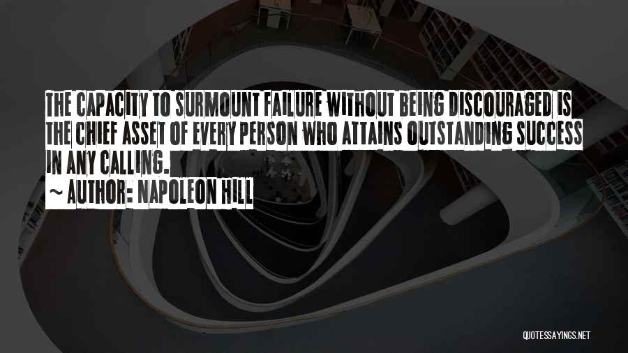Being Outstanding Quotes By Napoleon Hill