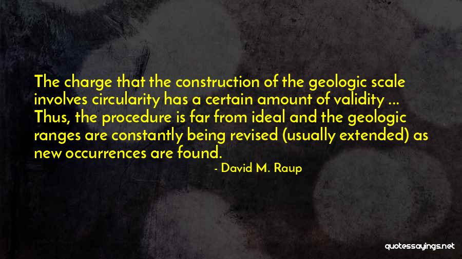 Being Over Extended Quotes By David M. Raup Being Over Extended Quotes By David M. Raup