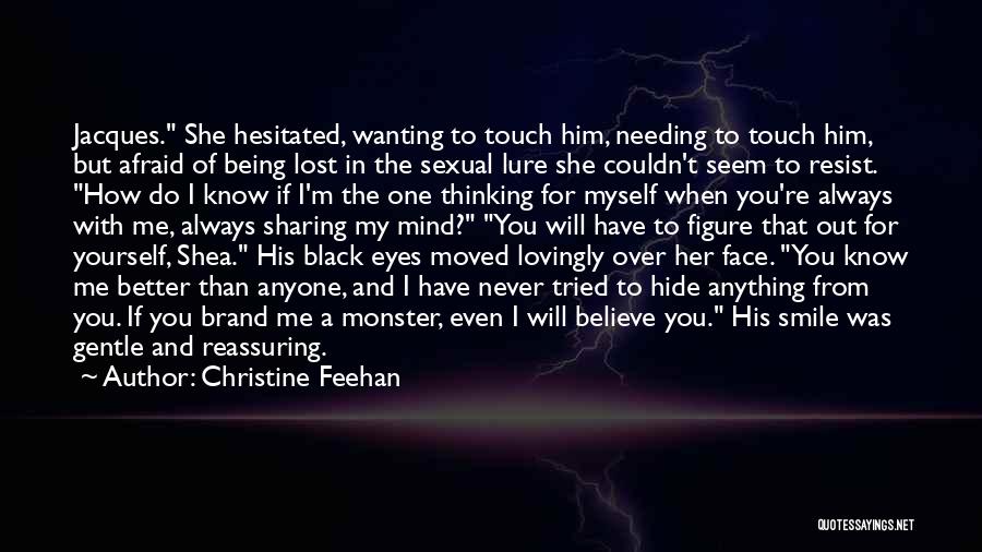 Being Over Him Quotes By Christine Feehan