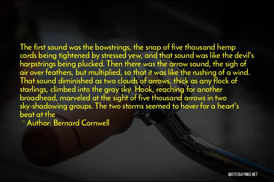 Being Over Stressed Quotes By Bernard Cornwell