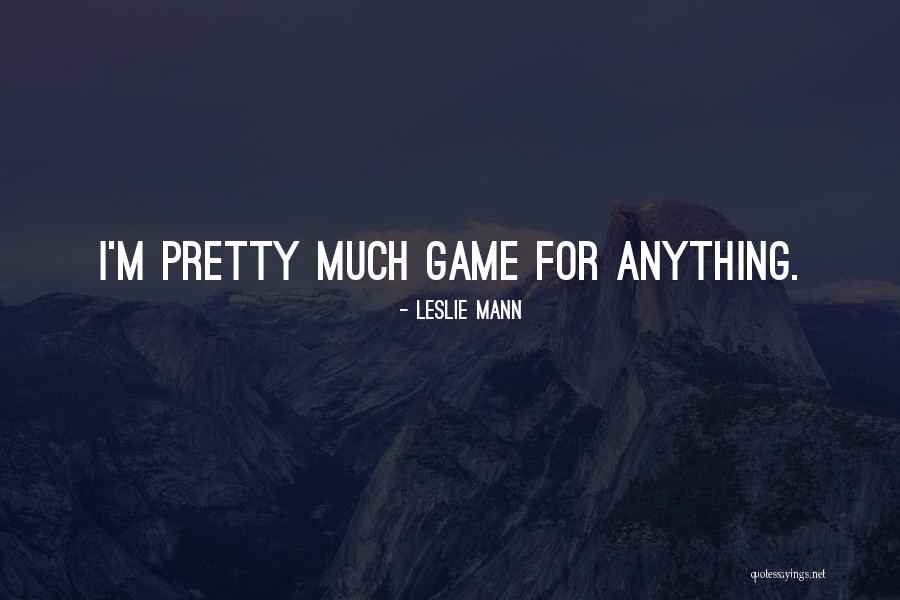 Being Overjoyed Quotes By Leslie Mann