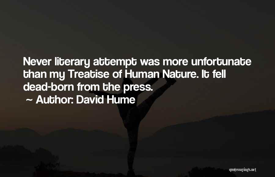 Being Overly Ambitious Quotes By David Hume