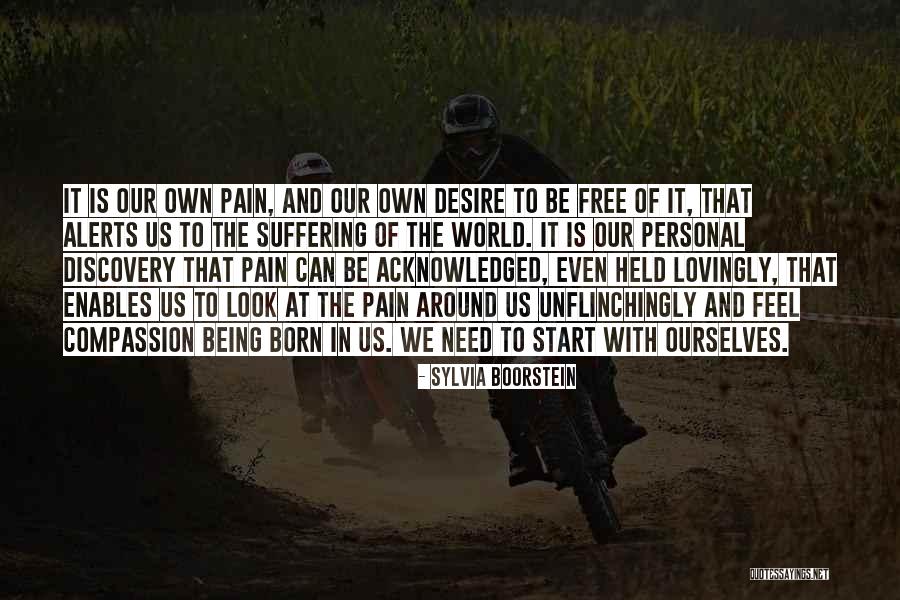 Being Pain Free Quotes By Sylvia Boorstein