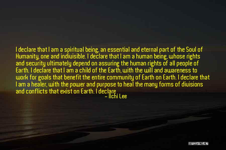 Being Part Of A Community Quotes By Ilchi Lee Being Part Of A Community Quotes By Ilchi Lee
