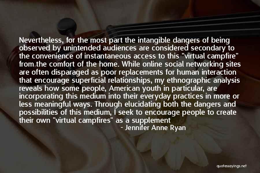 Being Part Of A Community Quotes By Jennifer Anne Ryan