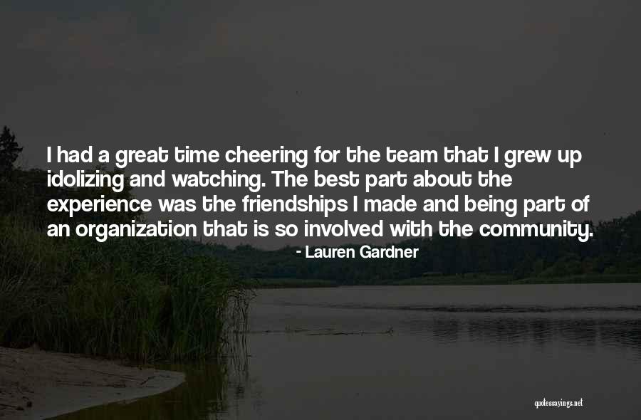 Being Part Of A Community Quotes By Lauren Gardner