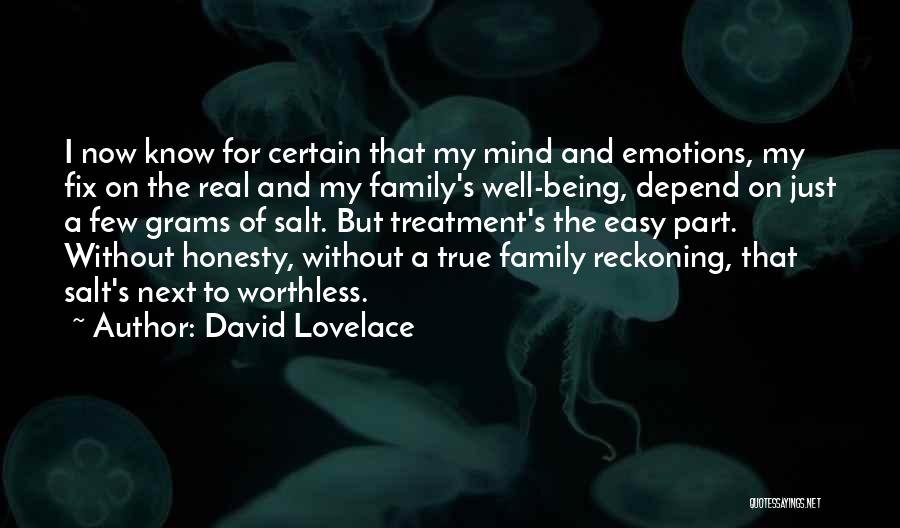 Being Part Of A Family Quotes By David Lovelace