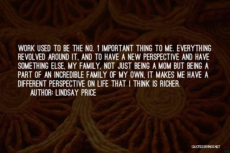 Being Part Of A Family Quotes By Lindsay Price