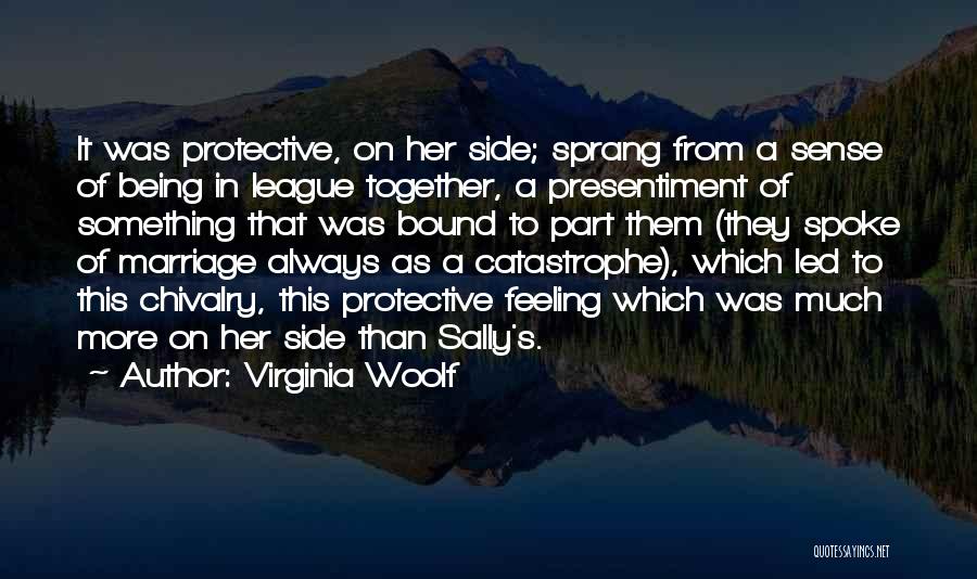Being Part Of Something Quotes By Virginia Woolf