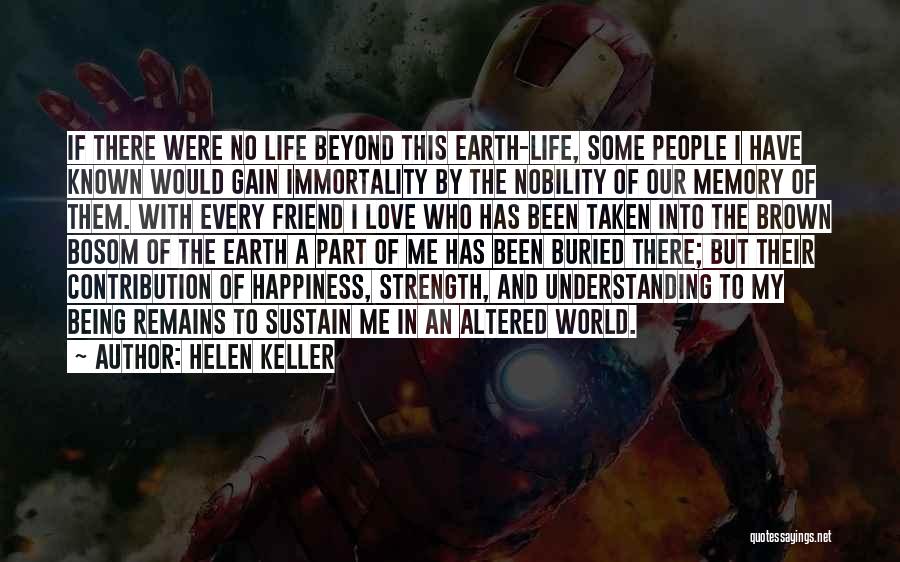 Being Part Of The World Quotes By Helen Keller