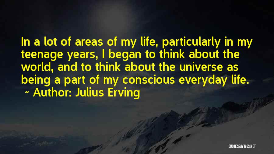 Being Part Of The World Quotes By Julius Erving