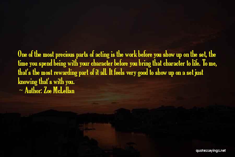 Being Part Of Your Life Quotes By Zoe McLellan