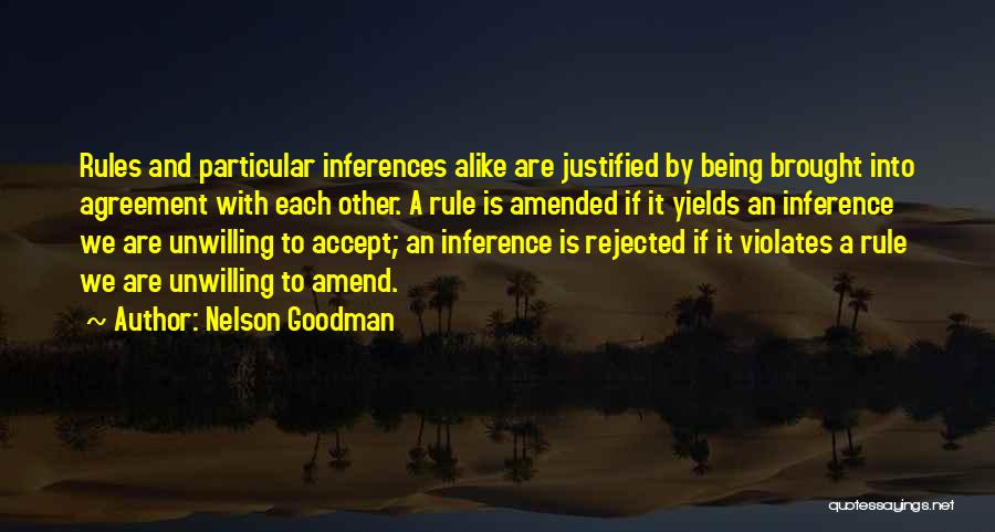 Being Particular Quotes By Nelson Goodman