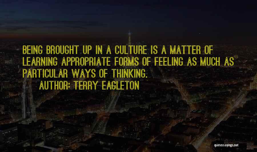 Being Particular Quotes By Terry Eagleton