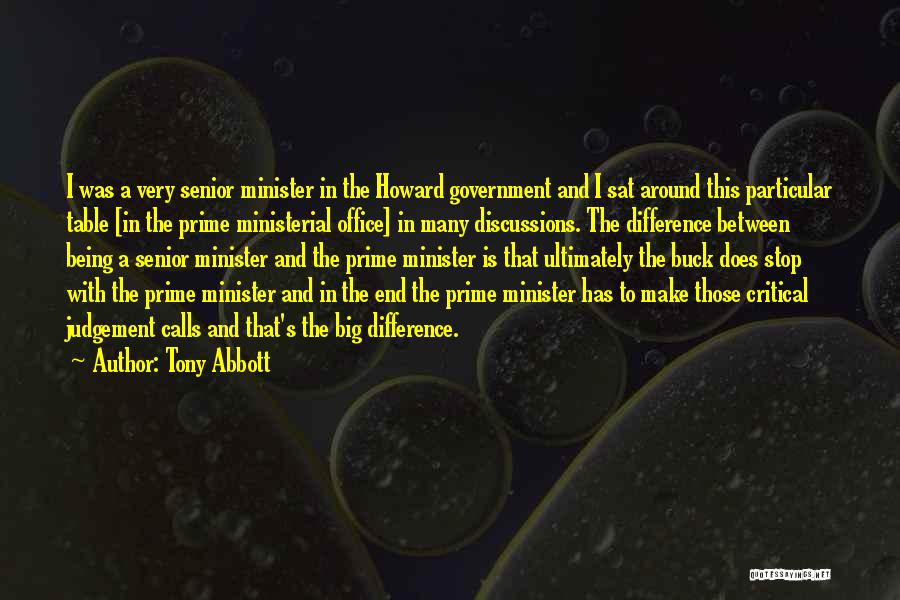 Being Particular Quotes By Tony Abbott