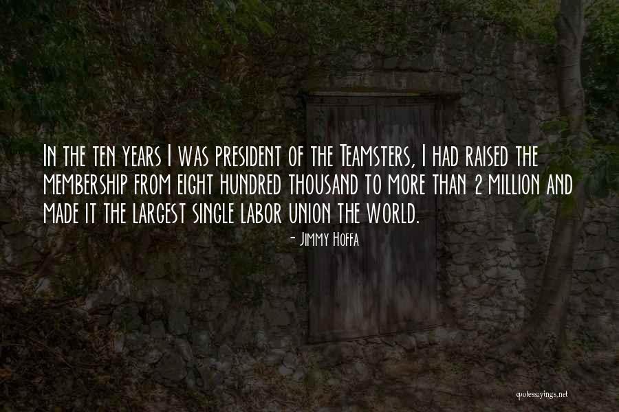 Being Peachy Quotes By Jimmy Hoffa Being Peachy Quotes By Jimmy Hoffa