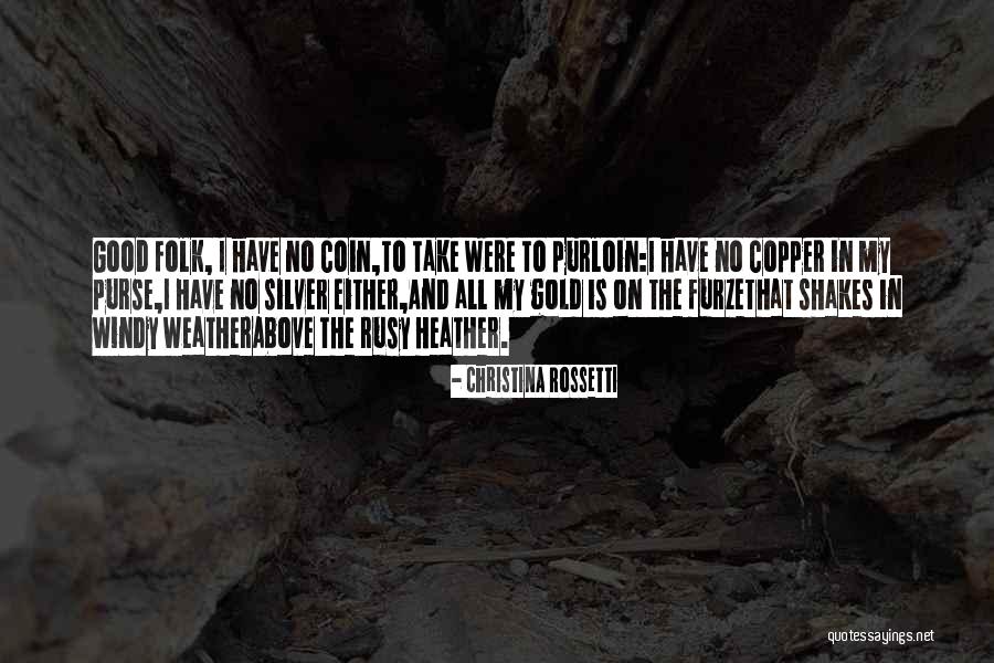 Being Petite Quotes By Christina Rossetti