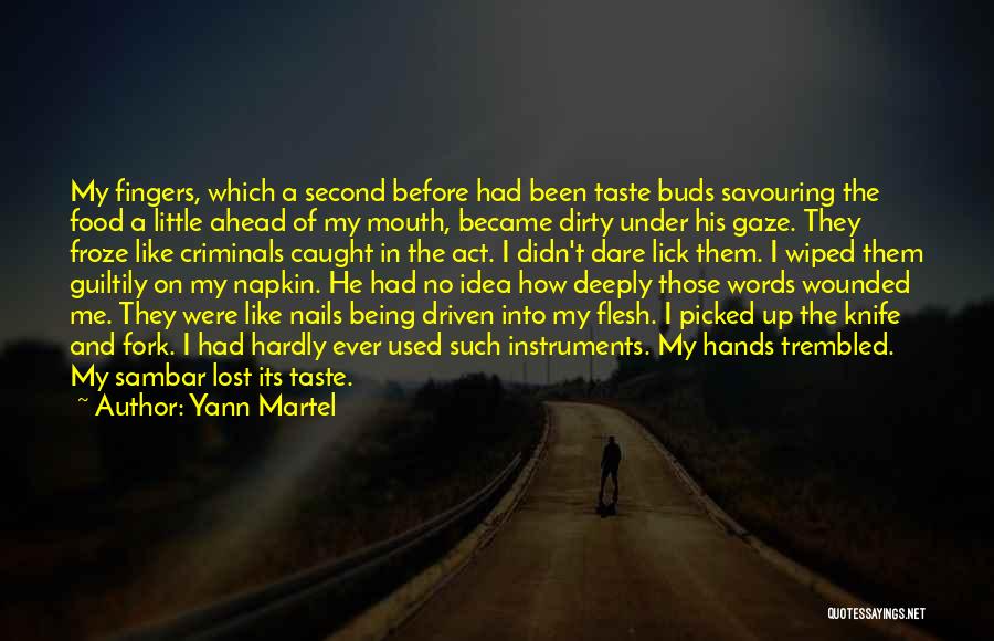 Being Picked On Quotes By Yann Martel