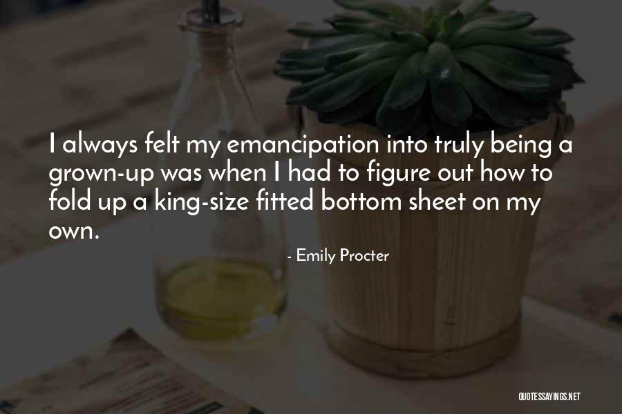 Being Plus Size Quotes By Emily Procter