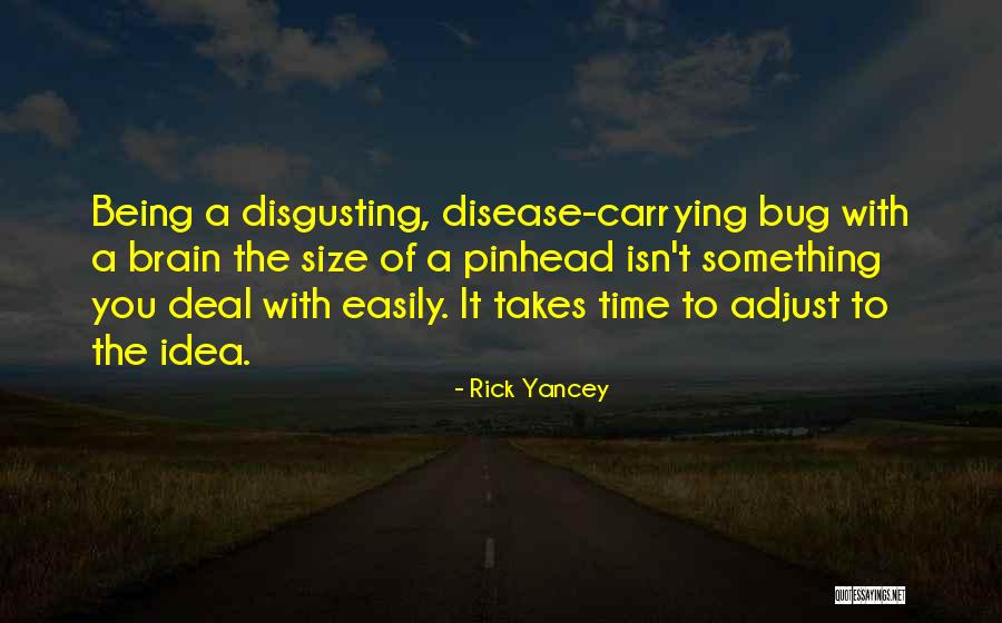 Being Plus Size Quotes By Rick Yancey