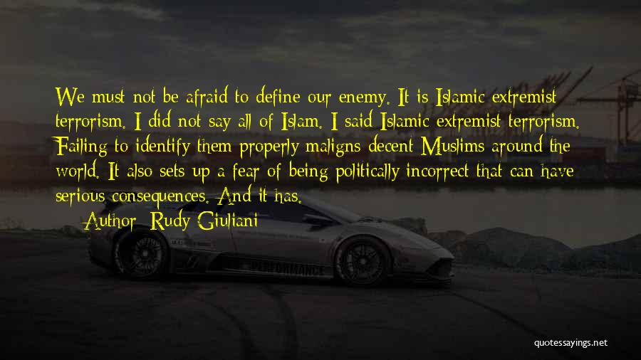 Being Politically Incorrect Quotes By Rudy Giuliani