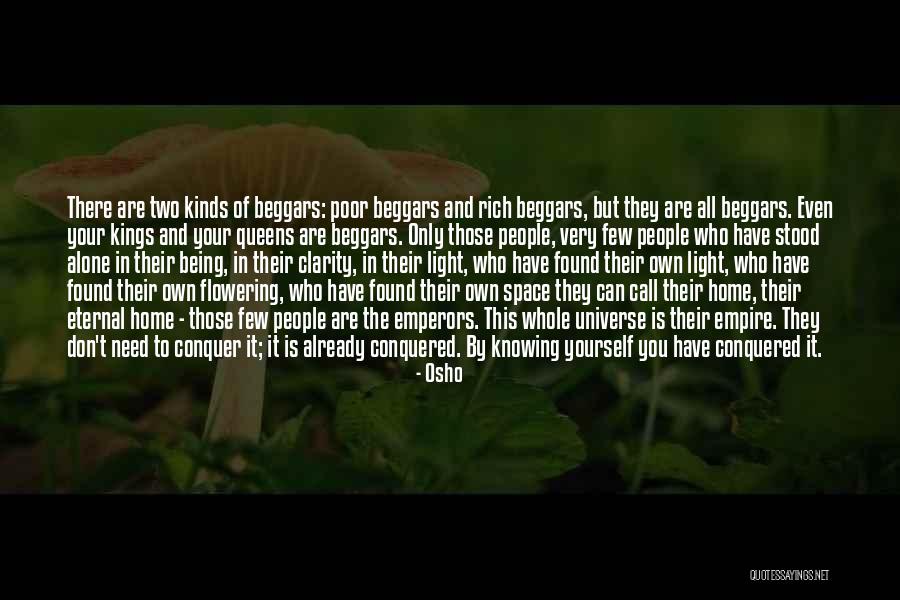 Being Poor And Rich Quotes By Osho Being Poor And Rich Quotes By Osho