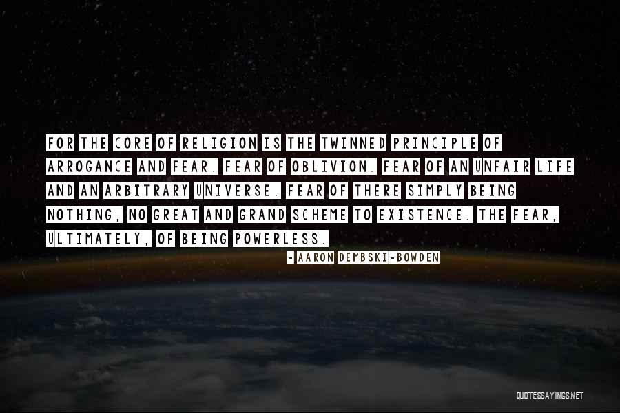 Being Powerless Quotes By Aaron Dembski-Bowden Being Powerless Quotes By Aaron Dembski-Bowden