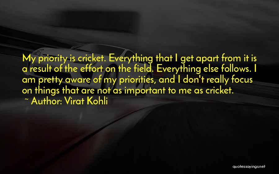 Being Prepared For Disasters Quotes By Virat Kohli