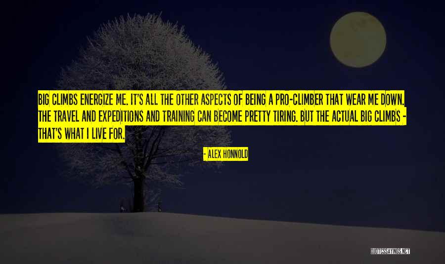 Being Pro Me Quotes By Alex Honnold