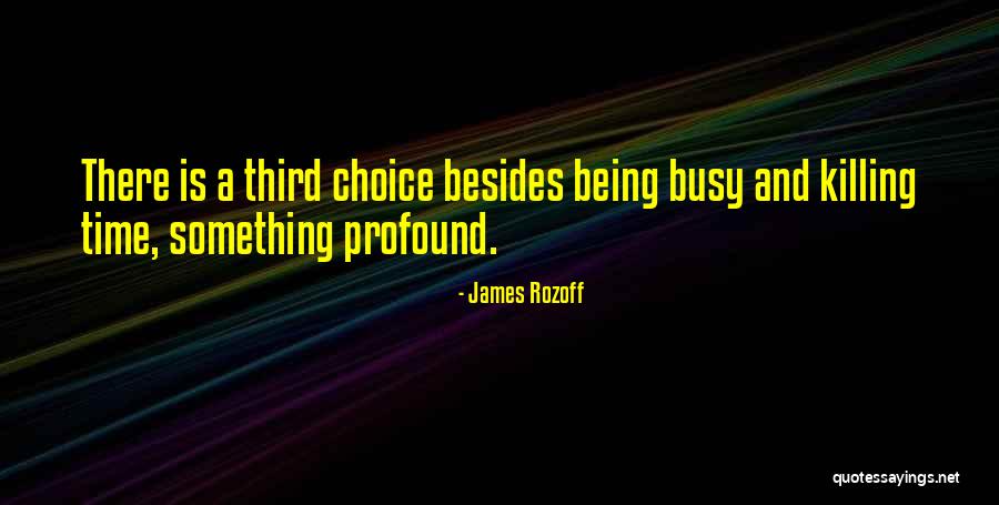 Being Profound Quotes By James Rozoff Being Profound Quotes By James Rozoff