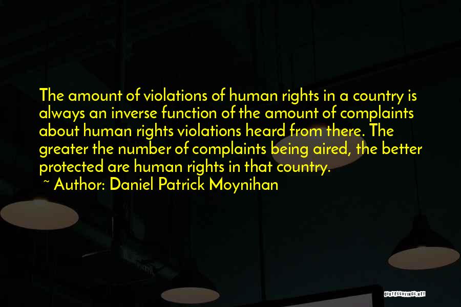 Being Protected Quotes By Daniel Patrick Moynihan