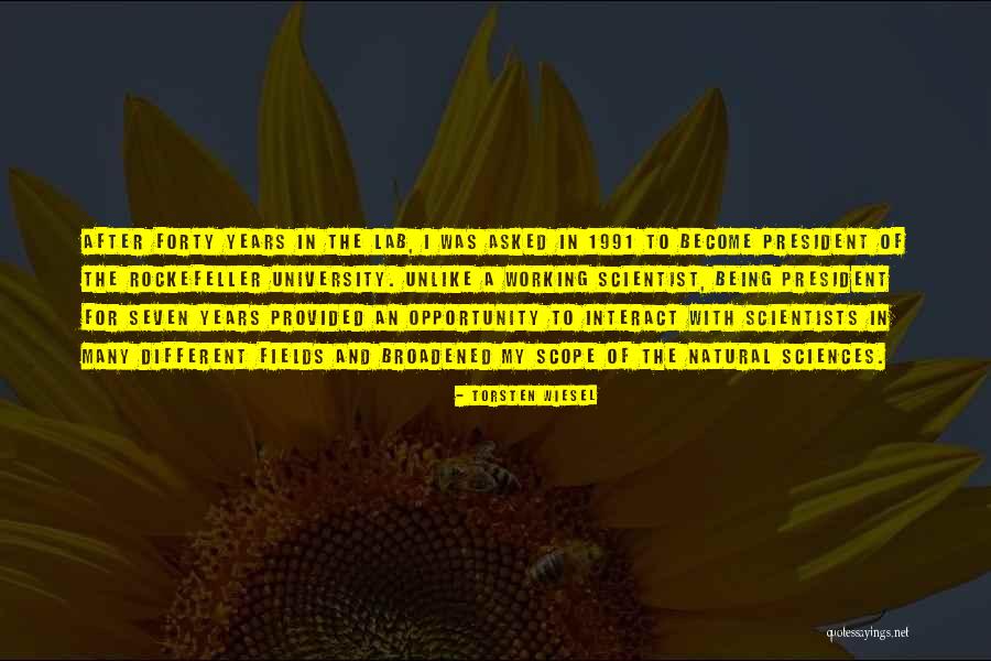 Being Provided For Quotes By Torsten Wiesel Being Provided For Quotes By Torsten Wiesel