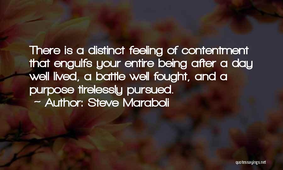 Being Pursued Quotes By Steve Maraboli