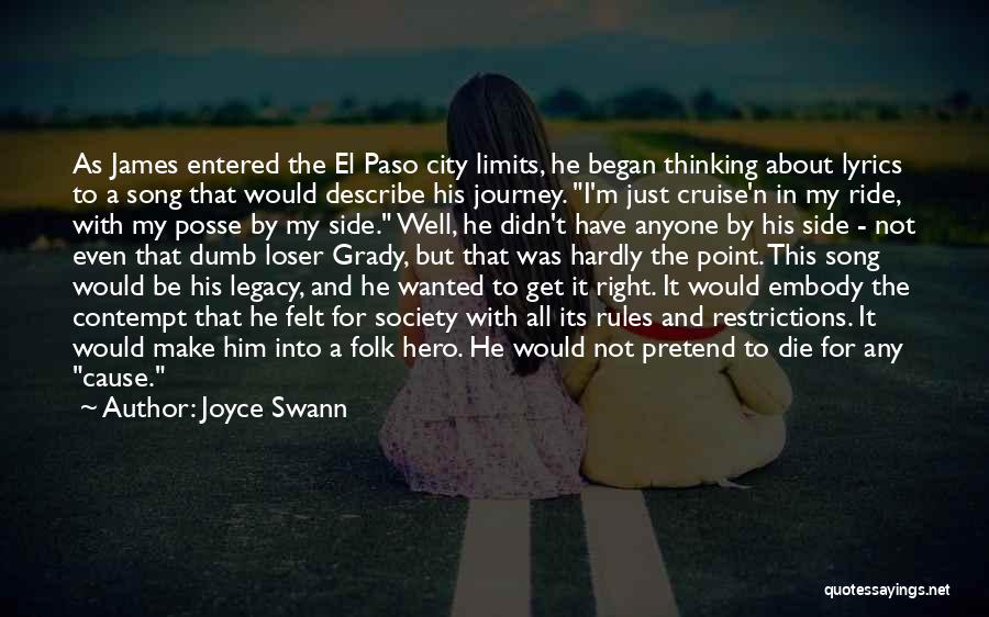 Being Pushed Away Friends Quotes By Joyce Swann