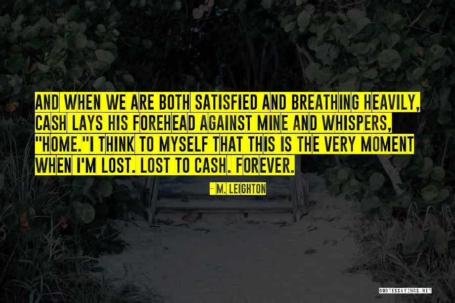 Being Quiet And Strong Quotes By M. Leighton Being Quiet And Strong Quotes By M. Leighton