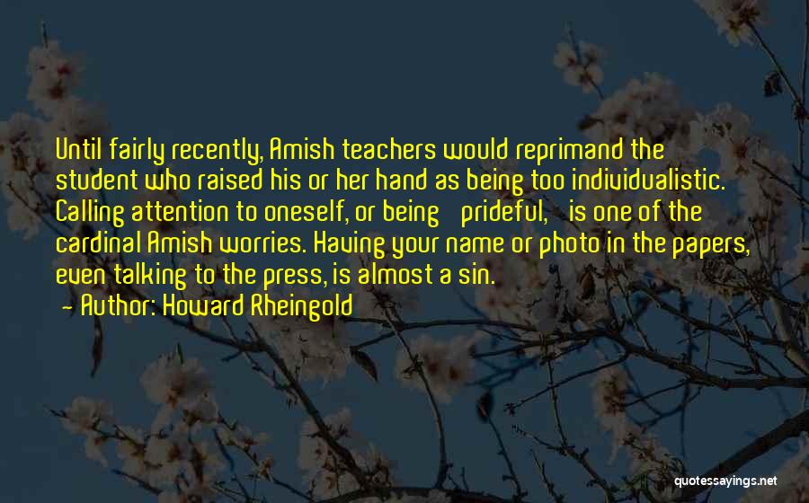 Being Raised Quotes By Howard Rheingold