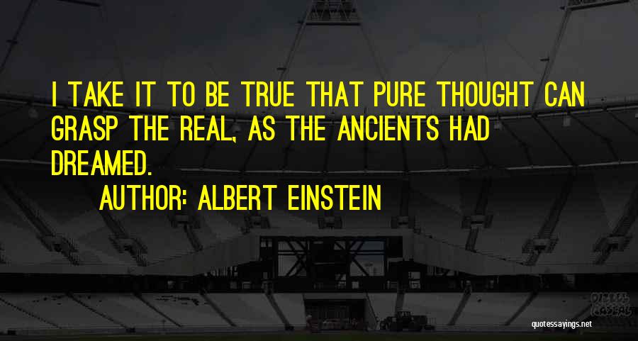 Being Real And True To Yourself Quotes By Albert Einstein